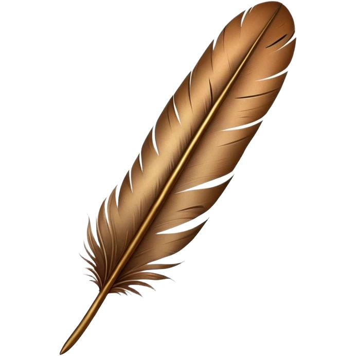 artificial ancient feather  emoji