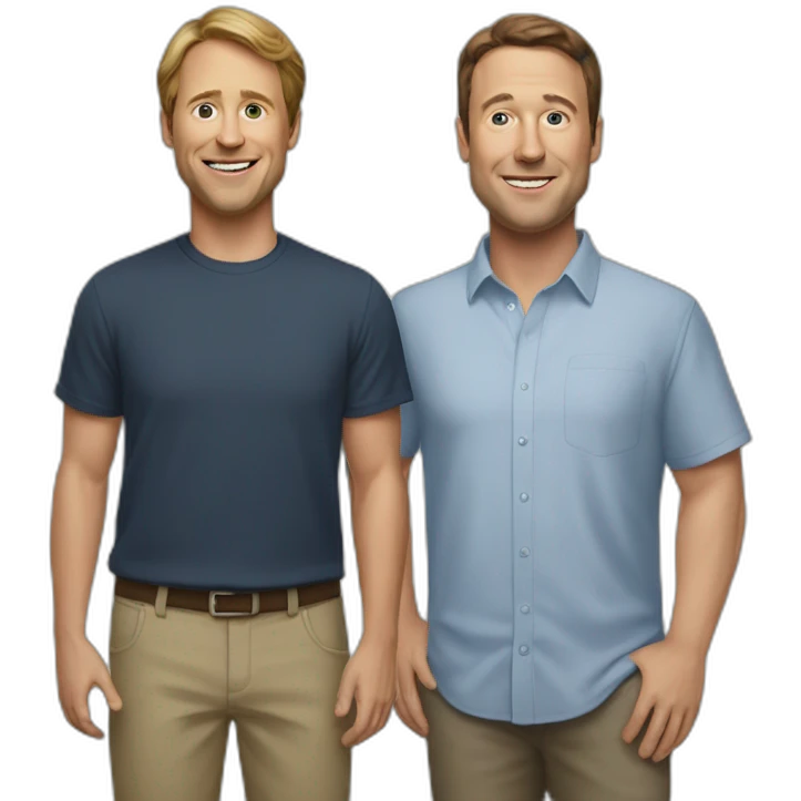 elon mustk + mark zukerburg emoji