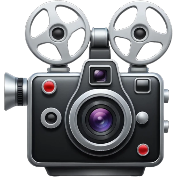 camera de cinema emoji