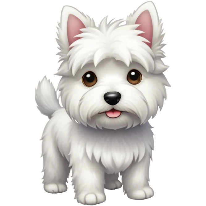 emojis.com white-terrier-full-body-photo emoji