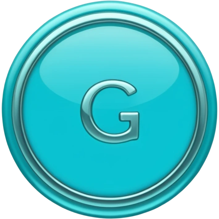 pricing symbol in turquoise, simple and clear emoji
