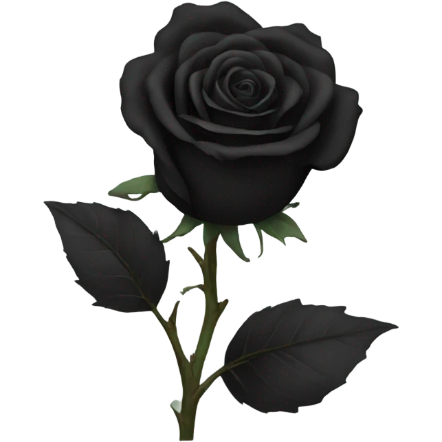 black rose emoji