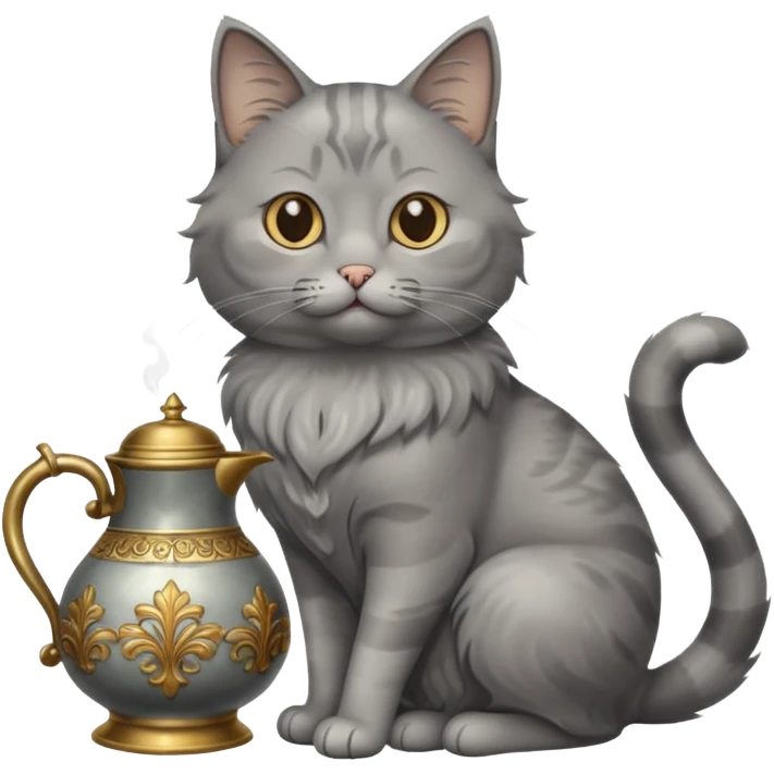 Mujhe Billi aur lauta ki kahani banakar do emoji