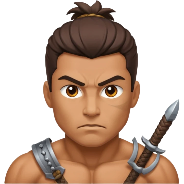Warrior fat  emoji
