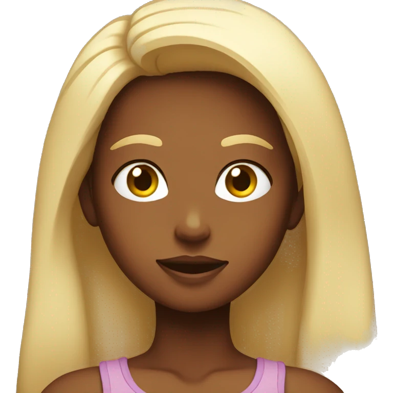 Girl with abs emoji