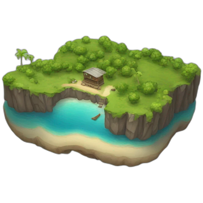 Pen island emoji