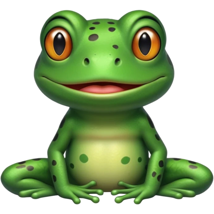 froge with a "32.60" neck tattoo  emoji
