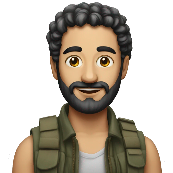 extremely photorealistic, keffieh emoji