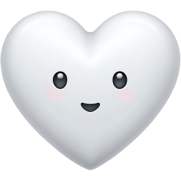 cœur blanc original emoji