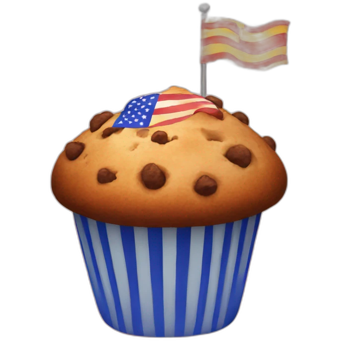 muffin flag emoji