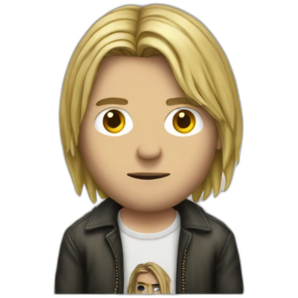 kurt cobain emoji