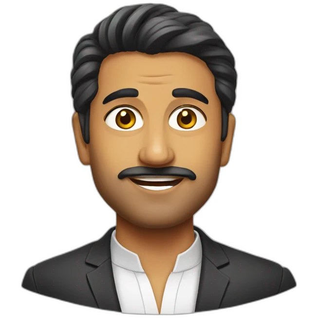 Bollywood hero emoji