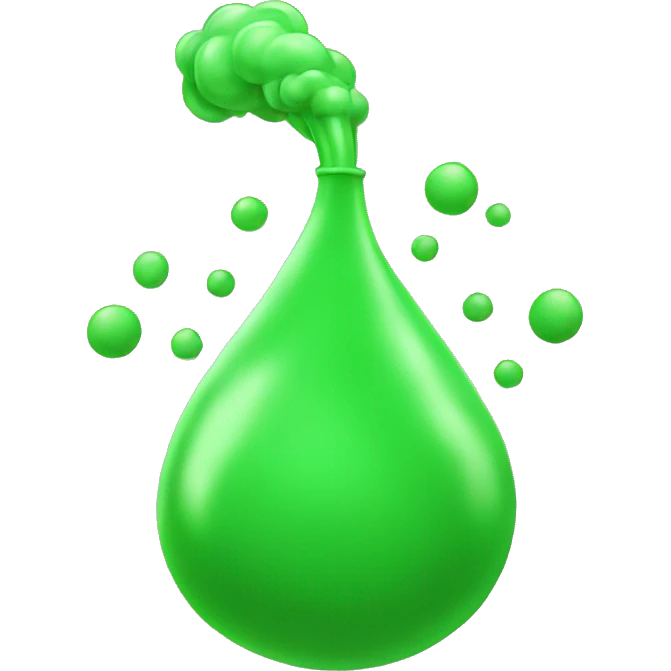 fart gas green emoji