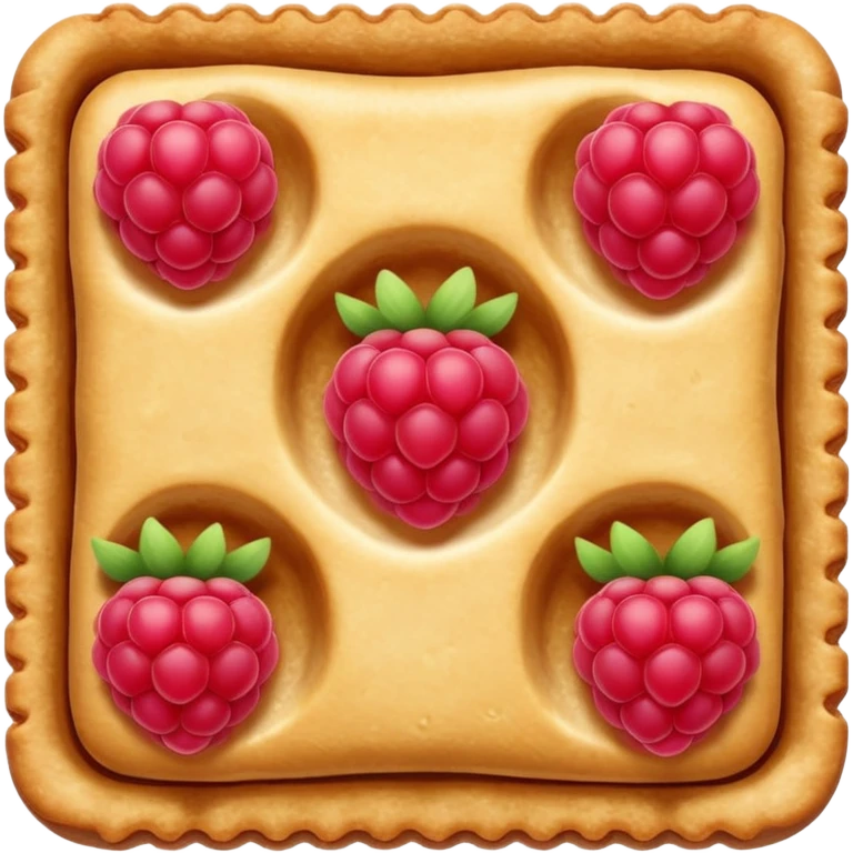 Raspberry Jam Center Bars emoji
