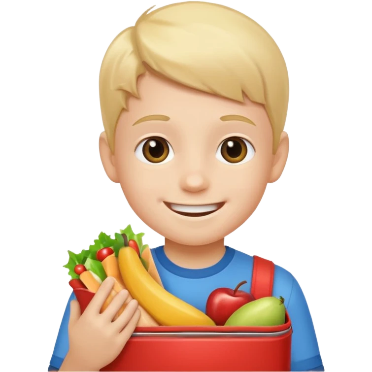 kid lunch box emoji