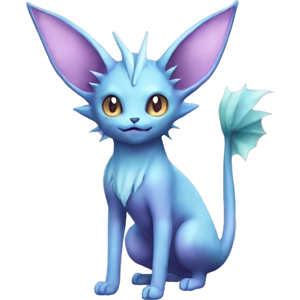 Espeon-Vaporeon full body emoji