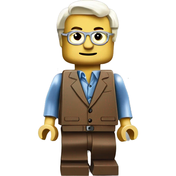 JEFF BEZOS lego full body emoji