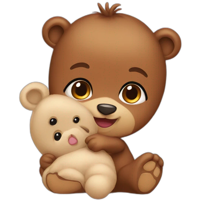Baby yody ans bear emoji