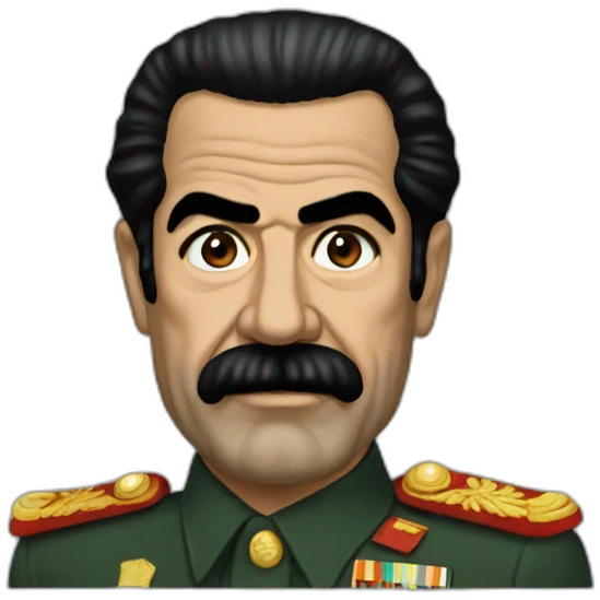 Saddam Hussein emoji