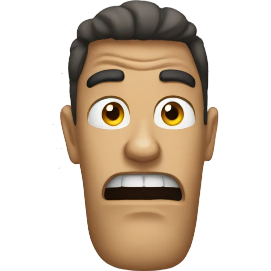 Hold up emoji