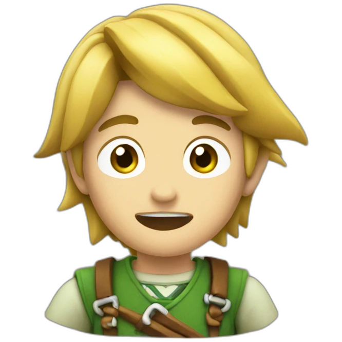 Link eat fish emoji