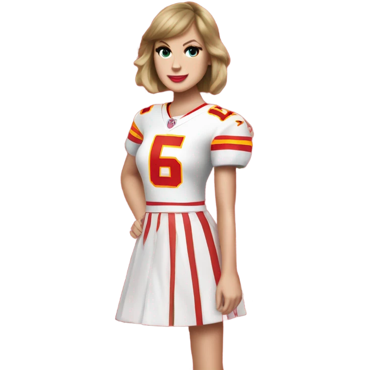 Taylor Swift Kansas City Chiefs emoji