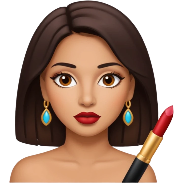 Latina maquillage  emoji