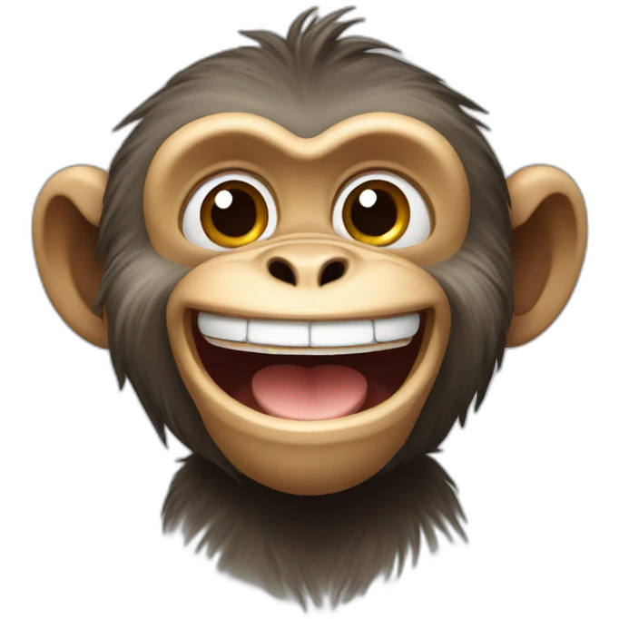 happy monkey emoji