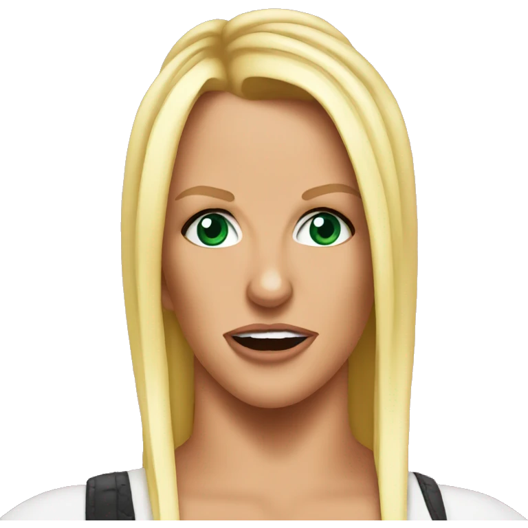 Britney Spears confused emoji