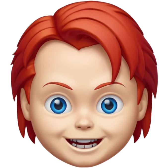 Un emojin de chuky emoji