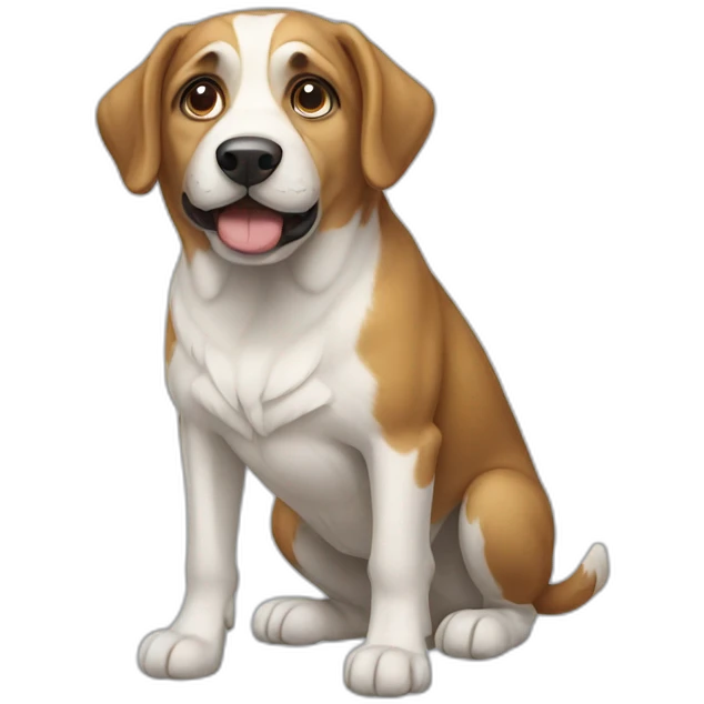 Greek dog emoji