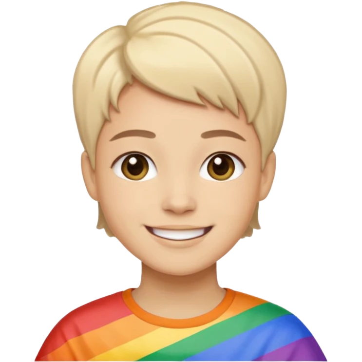 Slack social justice warrior with pride flag emoji