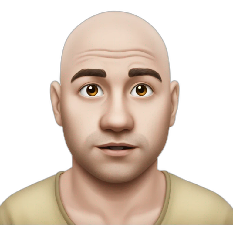 stoic male portrait emoji