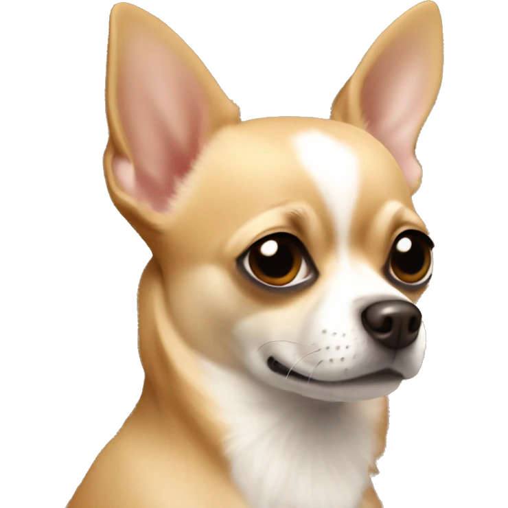 Solid Tan chihuahua  emoji