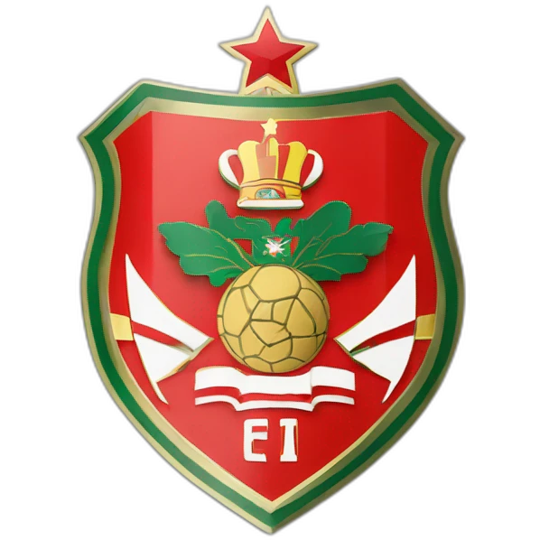 Pfc Cska Sofia soccer club badge Bulgaria emoji