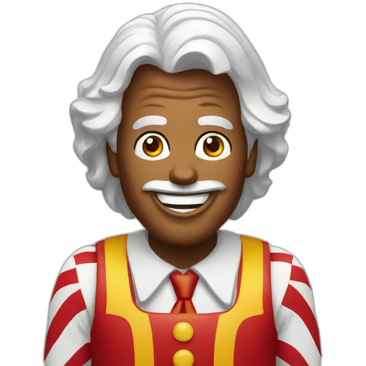 ronald mcdonalds emoji