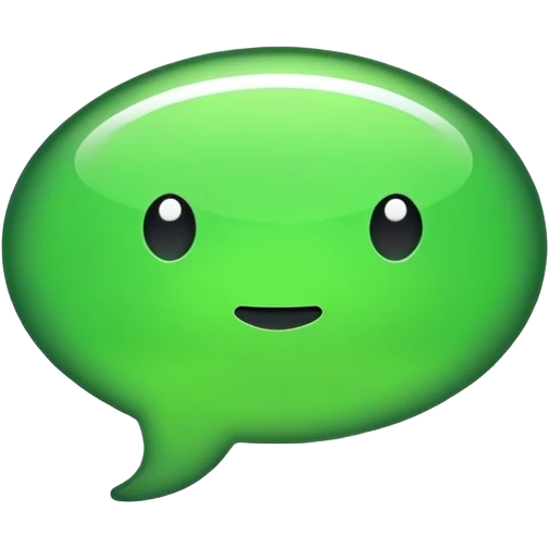 I HAVE A WEBSITE NAMED BAME ITS GREEN BLACK AND WHITE SO I MADE A CHAT BOT I WANT AN EMOJI TO DISPLAY ON IT  emoji