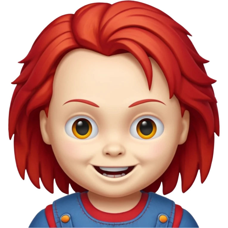 Un emojin de chuky emoji