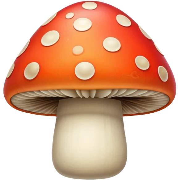 Excited mushroom emoji