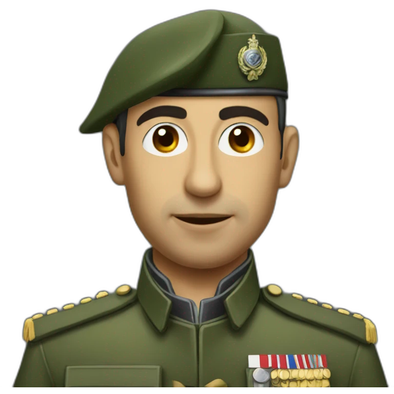 Zemmour militaire emoji