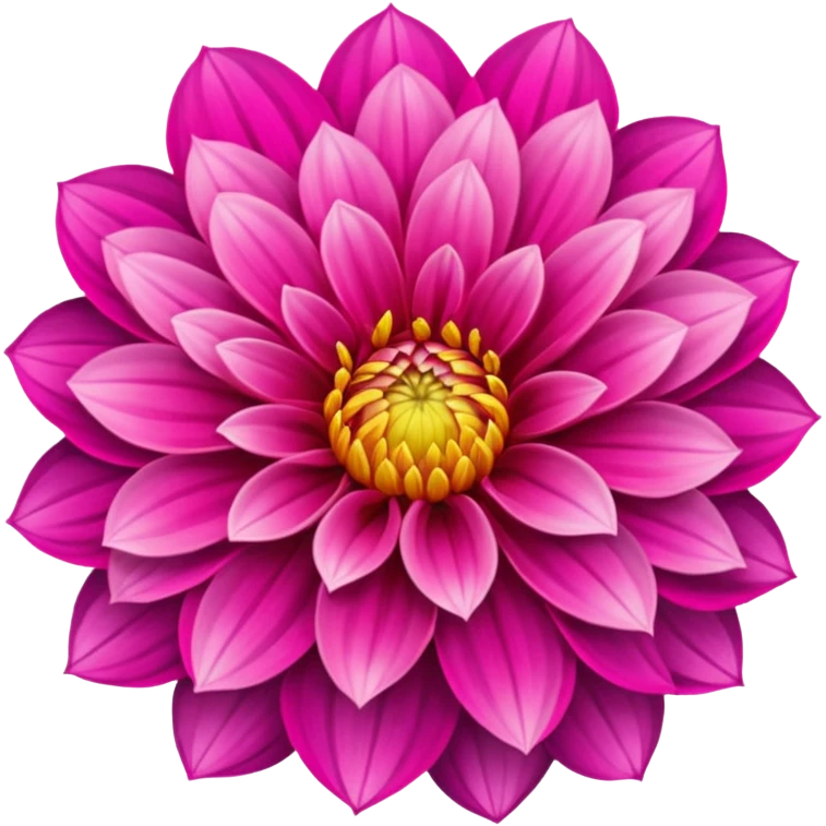 Dahlia flower  emoji
