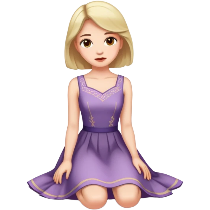 lady on the ground  emoji