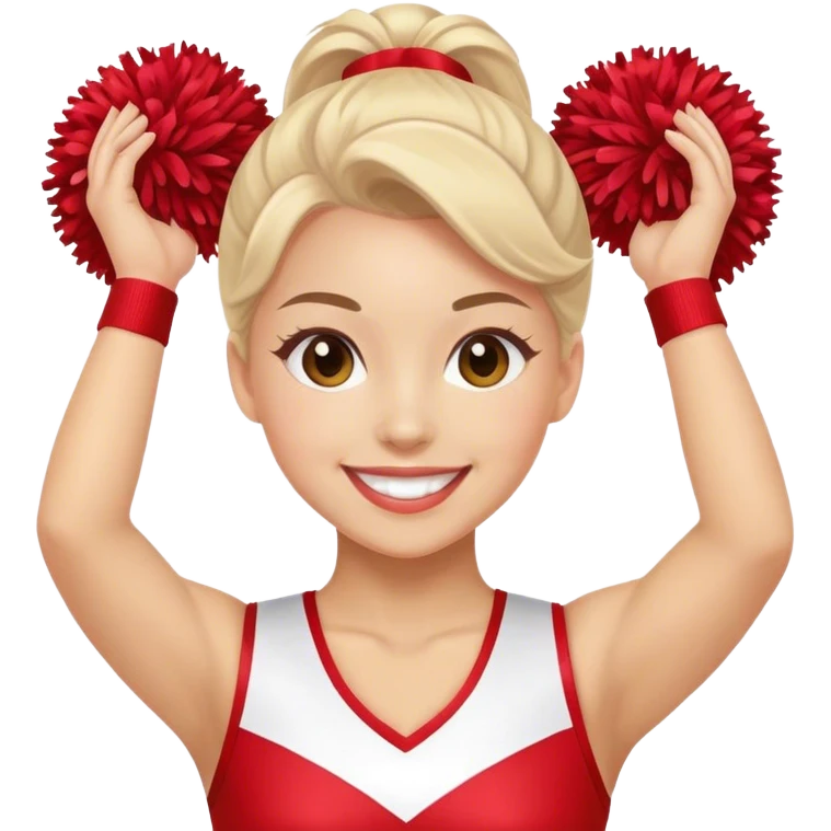Cheerleader  emoji