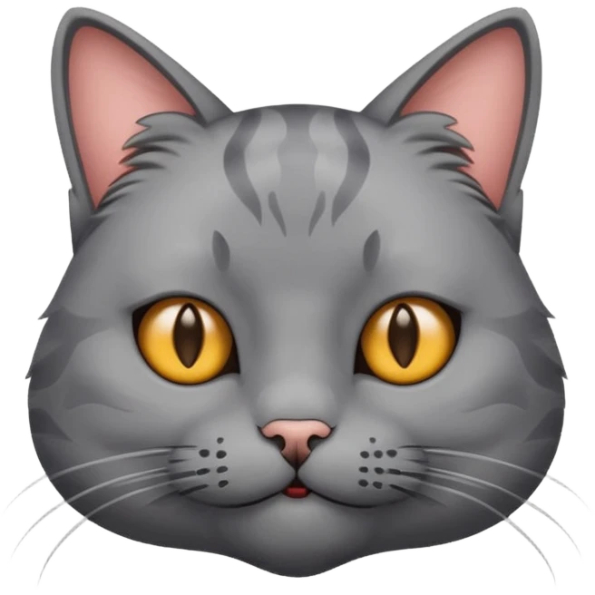 Cat with blunt emoji