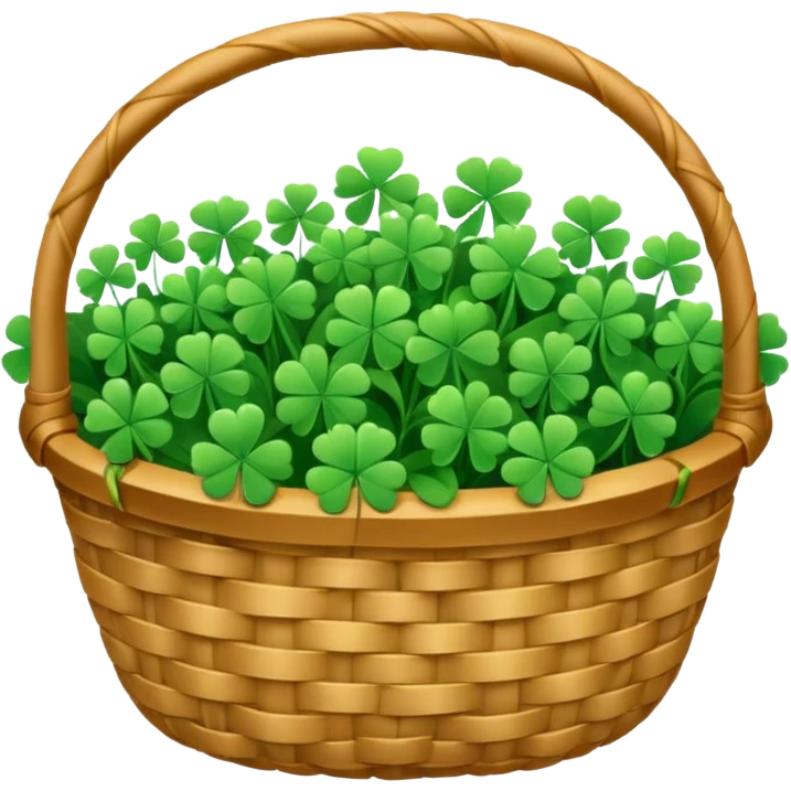 clover grain basket emoji