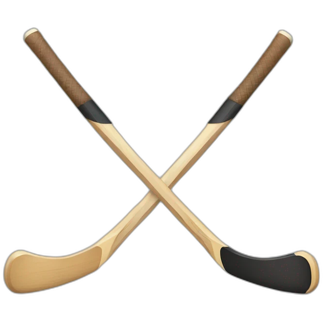 hockey stick swordfight emoji