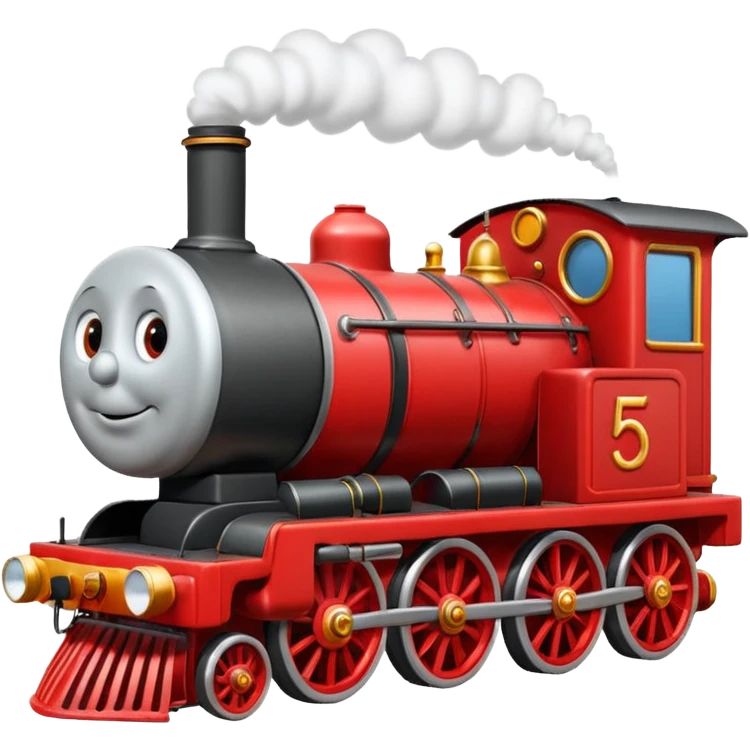 james the red engine from thomas and friends emoji