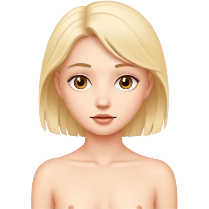 Naked girl  emoji