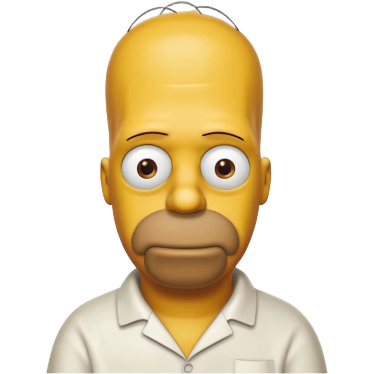 Homer Simpson hungry emoji