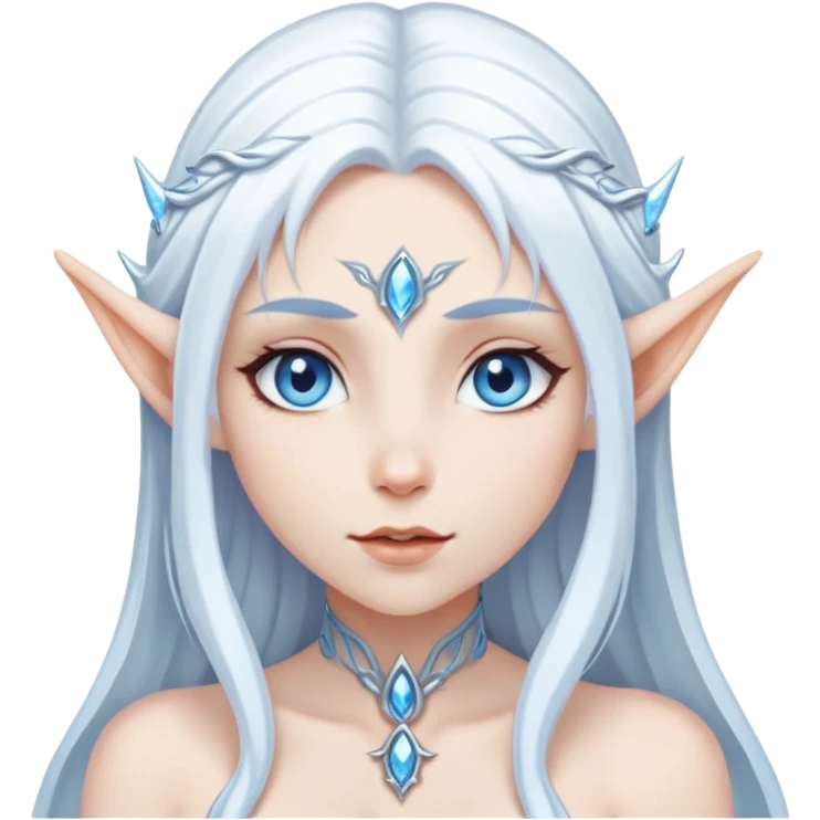 Female ice elf  emoji